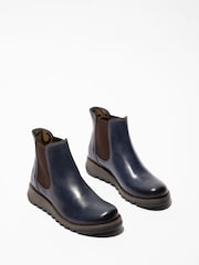 Fly London Blue SALV Boots - Image 2 of 4