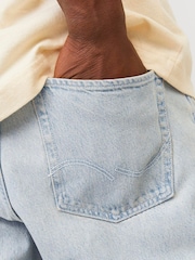 JACK & JONES Blue Alex Baggy Fit Jeans - Image 5 of 5