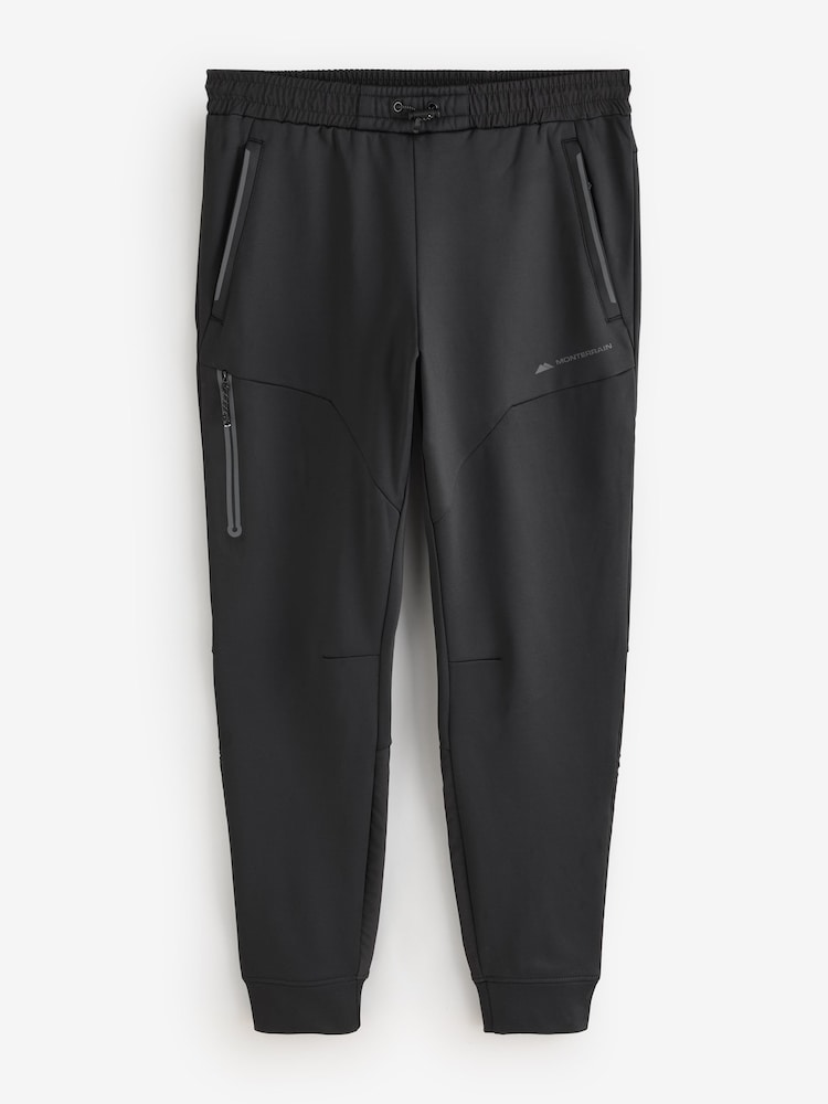 Monterrain Black Speed 4.0 Poly Fleece Joggers - Image 1 of 1