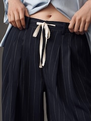 Anthropologie Maeve Avery Pleated Trousers Tie-Front Edition - Image 4 of 4