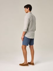 Skopes Grey Linen Blend  Casual Shirt - Image 3 of 7