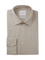 Skopes Grey Linen Blend  Casual Shirt - Image 7 of 7