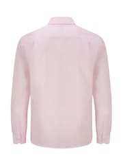 Skopes Pink Linen Blend  Casual Shirt - Image 6 of 7