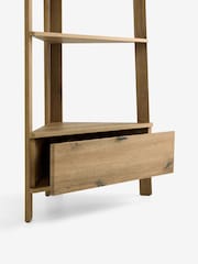 Mid Natural Edison Oak Effect Shelf - Image 7 of 7