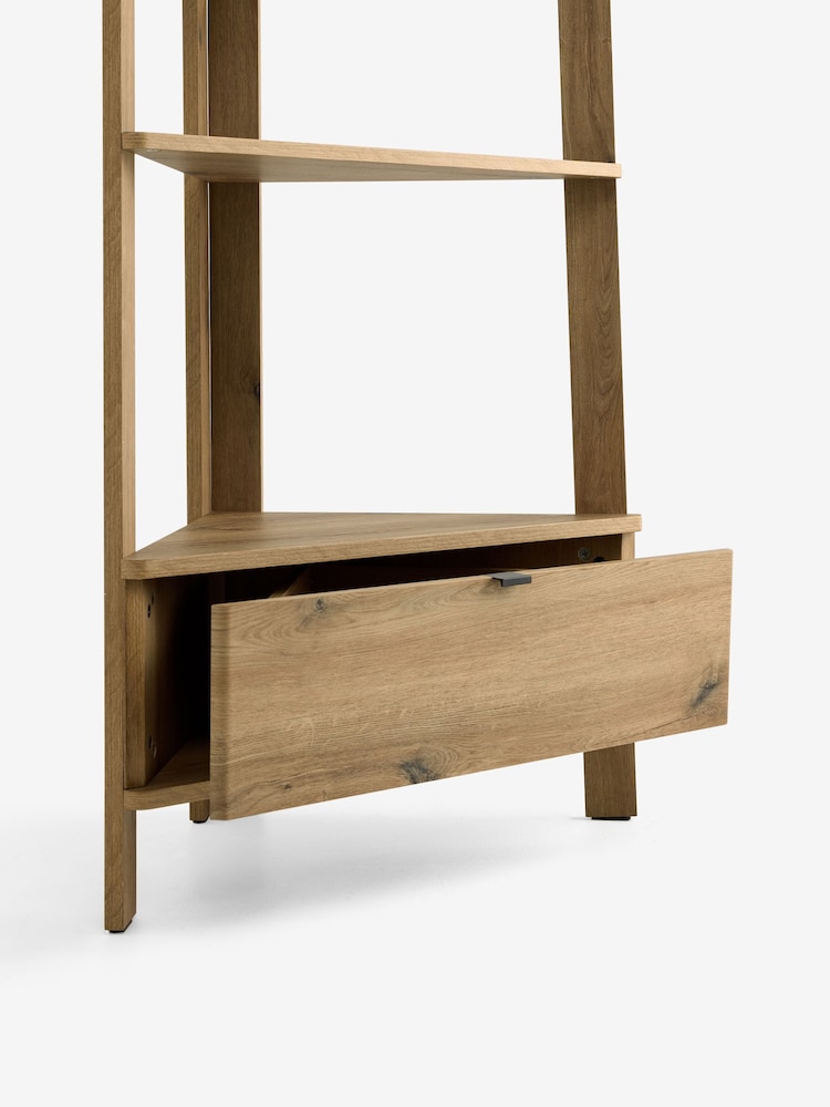 Mid Natural Edison Oak Effect Shelf - Image 7 of 7 Mid Natural Edison Oak Effect Shelf - Image 7 of 7