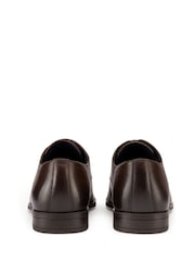 Skopes Dark Brown Plain Derby Shoes - Image 4 of 4