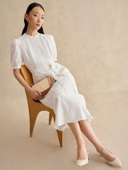 Hobbs White Amani Dress - Image 5 of 5