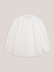 Hobbs White Fallon Blouse - Image 5 of 5