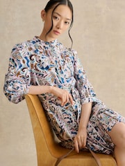 Hobbs White Hope Dress - Image 4 of 5