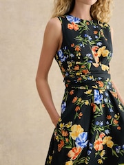 Hobbs Blue Petite Twitchill Dress - Image 3 of 5