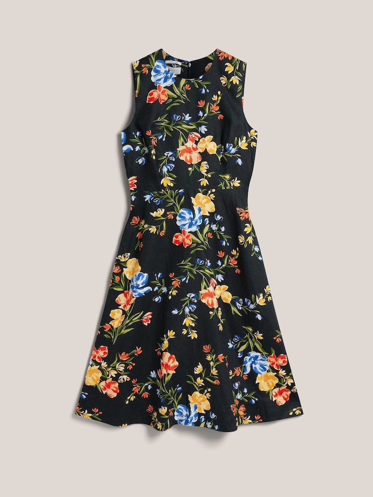 Hobbs Blue Petite Twitchill Dress - Image 5 of 5 Hobbs Blue Petite Twitchill Dress - Image 5 of 5