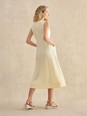 Hobbs Yellow Carmen Dress - Image 2 of 5