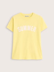 Baukjen Yellow Kit Cotton T-Shirt - Image 3 of 3