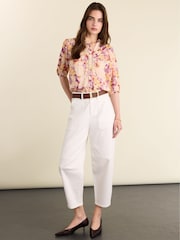 Baukjen Purple Celia Printed Blouse - Image 3 of 3