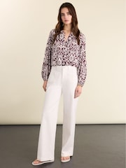 Baukjen Purple Claudia Printed Blouse - Image 3 of 4
