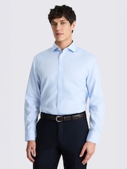 MOSS Blue Royal Oxford Non Iron Shirt - Image 1 of 3