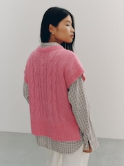 Pink Alpaca Tank Cover-Up - Image 3 of 4