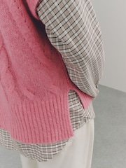 Pink Alpaca Tank Cover-Up - Image 4 of 4