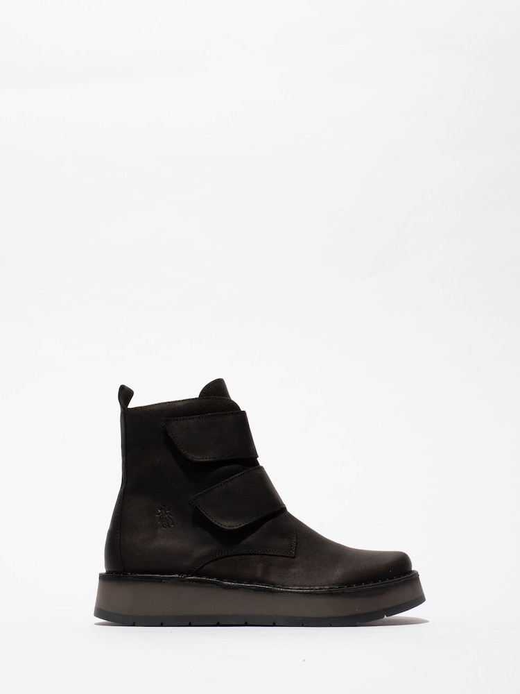 Fly London Black Rush Boots - Image 1 of 4 Fly London Black Rush Boots - Image 1 of 4