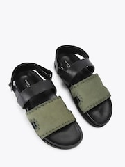 Kurt Geiger London Black Baker Sandals - Image 2 of 4