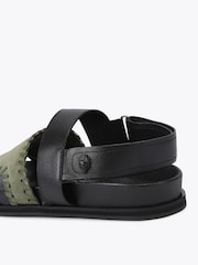 Kurt Geiger London Black Baker Sandals - Image 3 of 4
