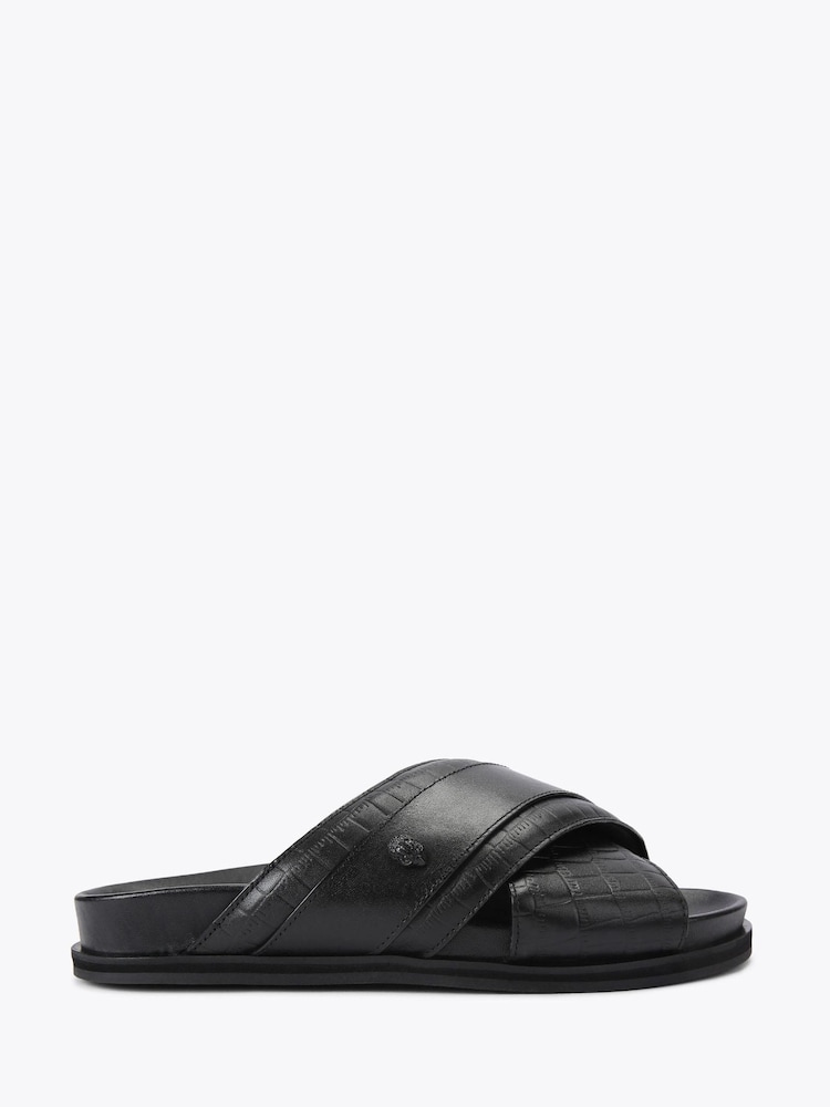 Kurt Geiger London Black Baron Sandals - Image 1 of 4