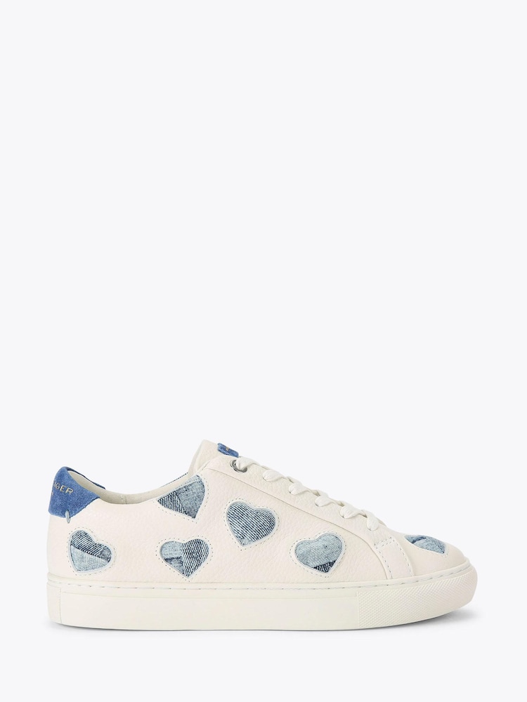 Kurt Geiger London Blue Lane Love Trainers - Image 2 of 5 Kurt Geiger London Blue Lane Love Trainers - Image 2 of 5