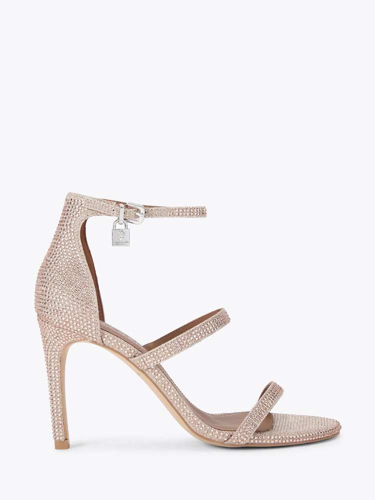 Kurt Geiger London Pink Park Lane Sandals - Image 1 of 4 Kurt Geiger London Pink Park Lane Sandals - Image 1 of 4