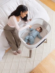 Graco Luna Eluma Nest Bedside Crib - Image 2 of 6