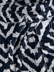 JACK & JONES JUNIOR Blue Seersucker Shorts - Image 4 of 4