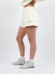 Simmi London Cream Studios Embroidered Logo Shorts - Image 3 of 5