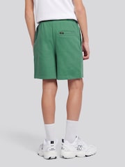 綠色 - Lee Loopback Fleece Badge Shorts - 圖片 2/5