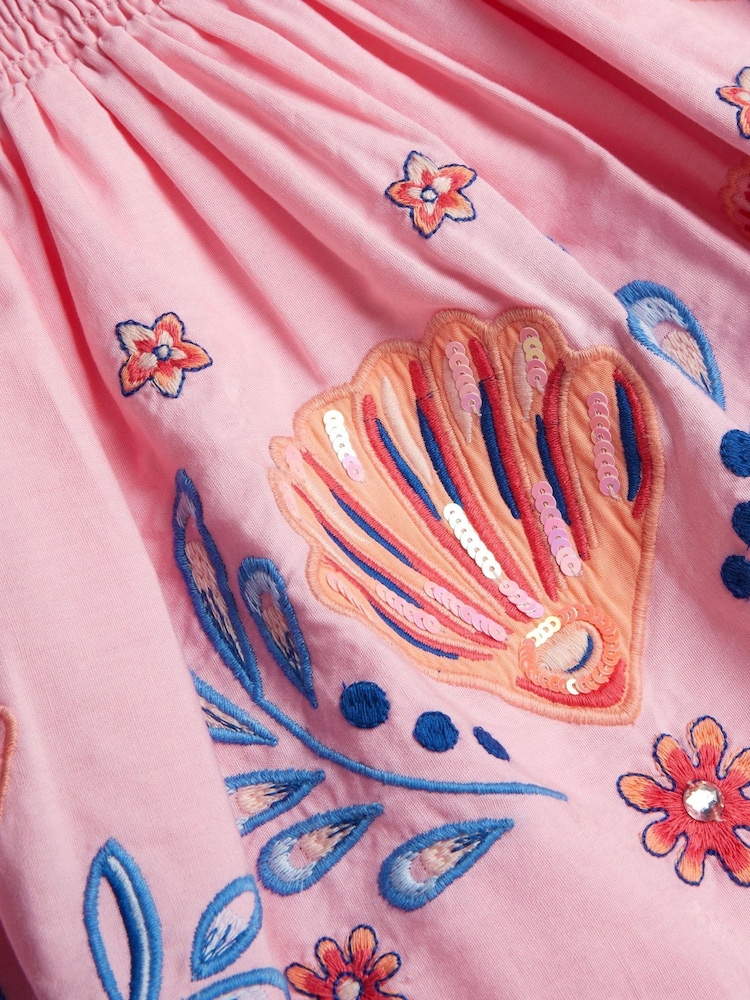 Monsoon Mermaid & Shell Embellished Skirt - Image 2 of 2