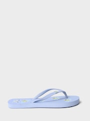 Crew Clothing Blue Flip Flops - Image 2 of 2
