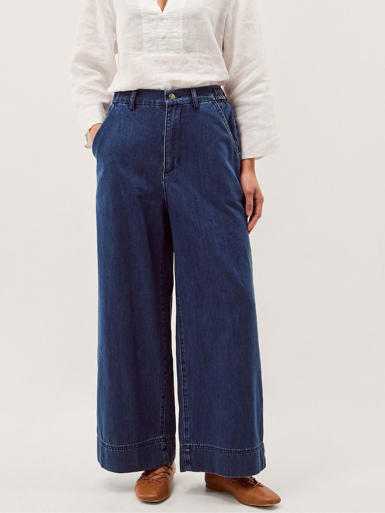Monsoon Wendy Wide Leg Jeans - Imaginea 1 din 1