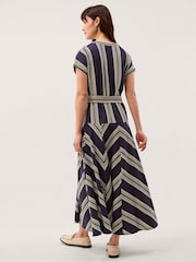 Monsoon Shilta Stripe Jersey Maxi Dress - Image 4 of 5