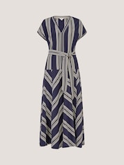 Monsoon Shilta Stripe Jersey Maxi Dress - Image 5 of 5