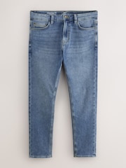 Mid Blue Skinny Fit Comfort Stretch Jeans - Image 6 of 10