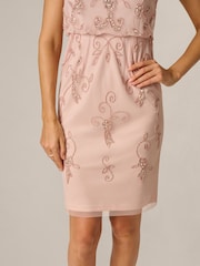 Adrianna Papell Studio Bead Blouson Dress - Image 6 of 7