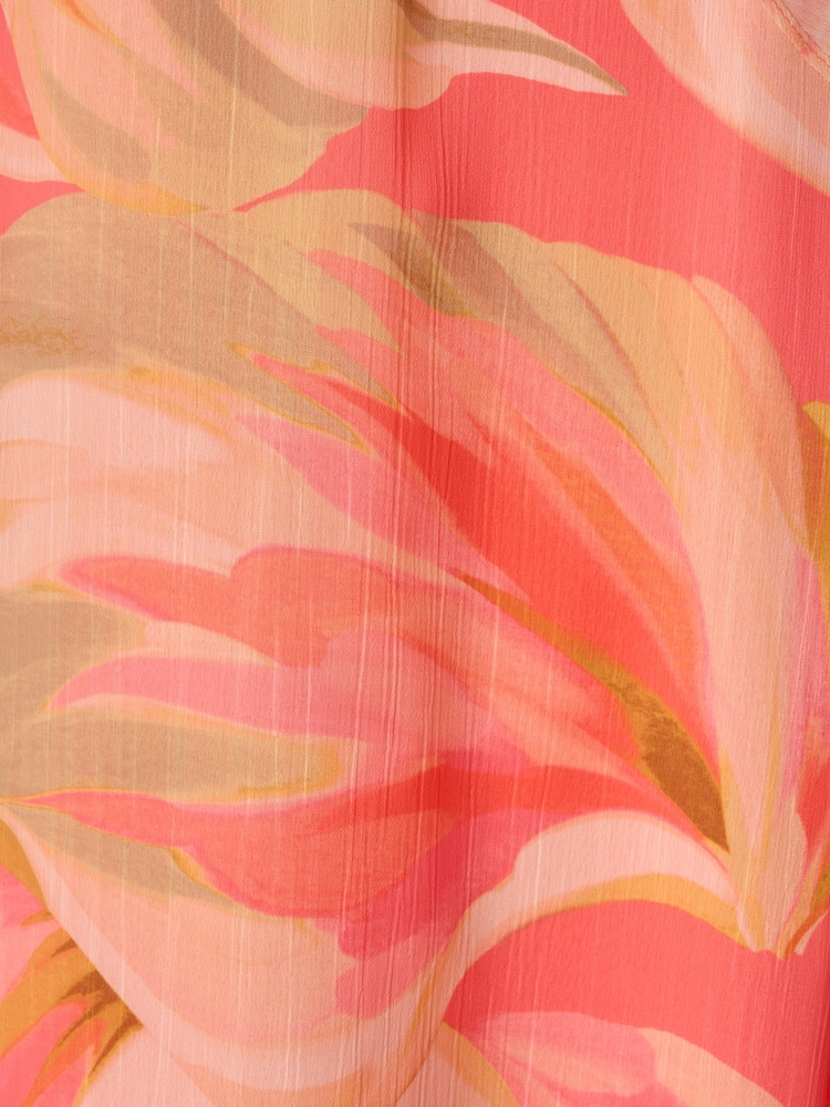 Adrianna Papell Pink Halter Trapeze Dress - Image 6 of 6 Adrianna Papell Pink Halter Trapeze Dress - Image 6 of 6