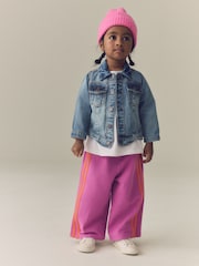 Rose - Pantalons Ample à Rayure latérales (3mois-7ans) - Image 2 de 8