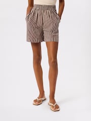 Whistles Red Stripe Beach Shorts - Image 1 of 5