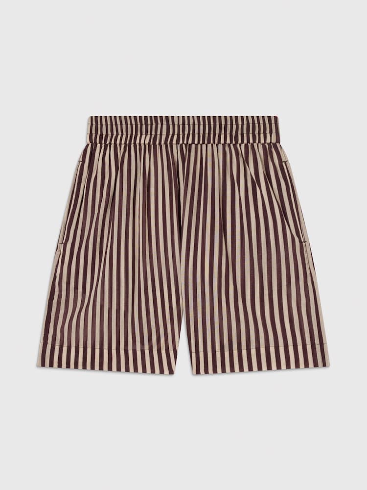 Whistles Red Stripe Beach Shorts - Image 5 of 5