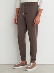 Reiss Ridge Brown Billings Merino Wool-Blend Cuffed Joggers - Image 3 of 6