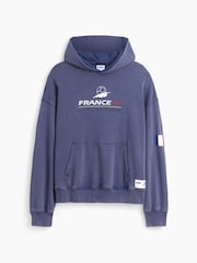 Gap Navy France FIFA WORLD CUP™ Vintage Soft Oversized Hoodie - Image 5 of 5