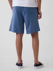 Gap Blue Vintage Soft Terry Relaxed Logo Sweat Shorts - Image 2 of 5