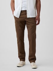 Gap Brown Essential Slim Chinos - Image 4 of 5