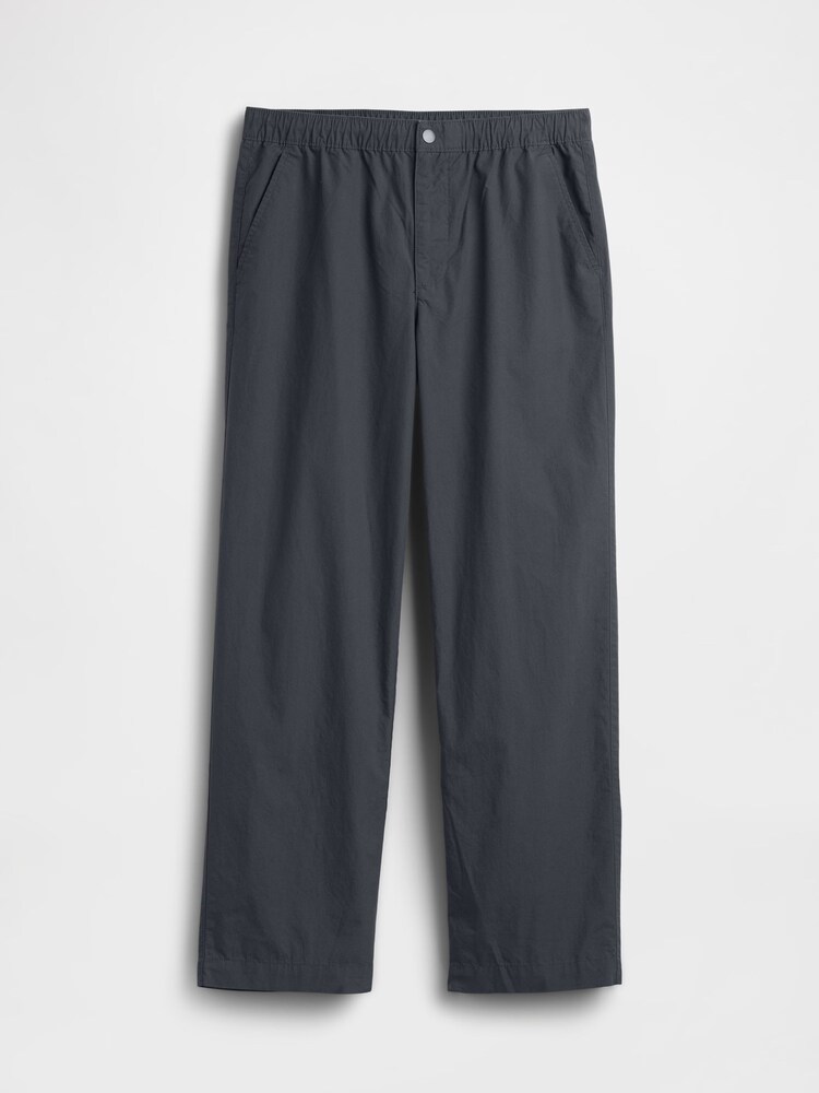Gap Blue Poplin '90s Loose Trousers - Image 7 of 7 Gap Blue Poplin '90s Loose Trousers - Image 7 of 7
