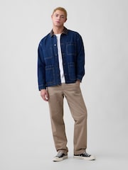 Gap Beige Easy Relaxed Chinos - Image 3 of 6