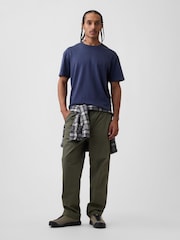 Gap Green Poplin '90s Loose Trousers - Image 2 of 2